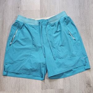 Lululemon License to Train Linerless Short 7" Teal Blue  M7APYS Men's Large